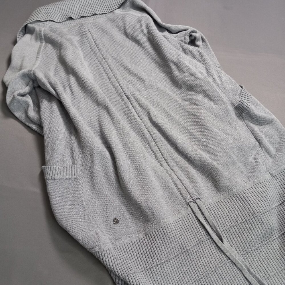 Lululemon Wrap It Up Sweater Gray Size 4‎ - Picture 11 of 17